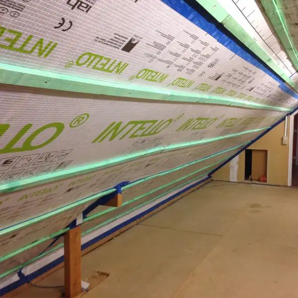 Isolation des combles avec membrane pare-vapeur